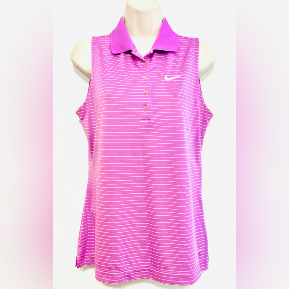 Women’s Nike golf shirt lilac